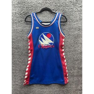 San Diego Clippers NBA Hardwood Classics Jersey Dress Blue Womens Size M